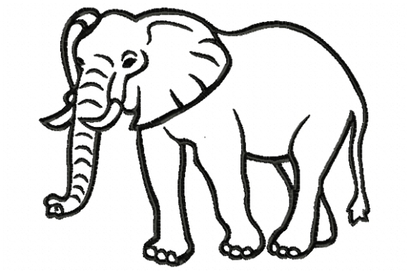 Big Elephant Embroidery Design Review