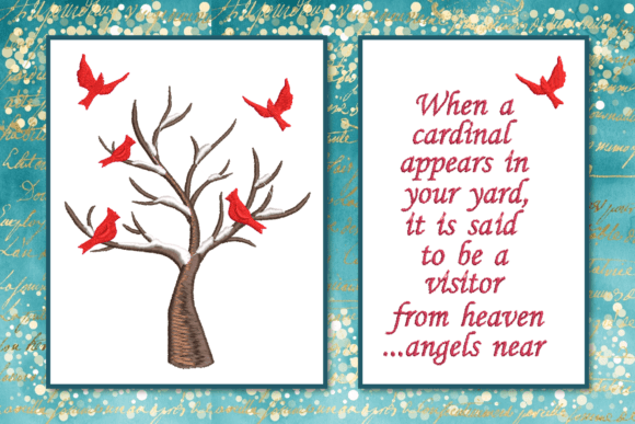 Cardinal Poem Embroidery Review