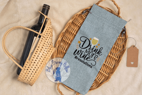 Drink More Wine Embroidery Review