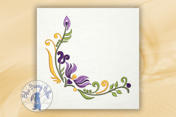 Floral Corners 3 Review for Apparel Design