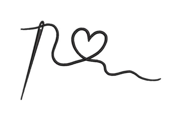 Heart with a Needle Thread Embroidery Review