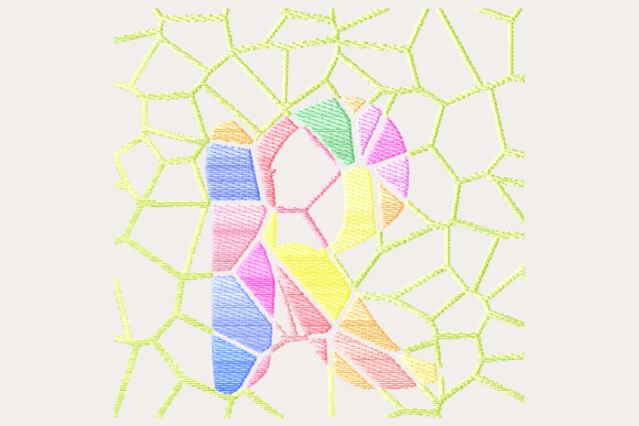 Monogram R Mosaic Embroidery Review