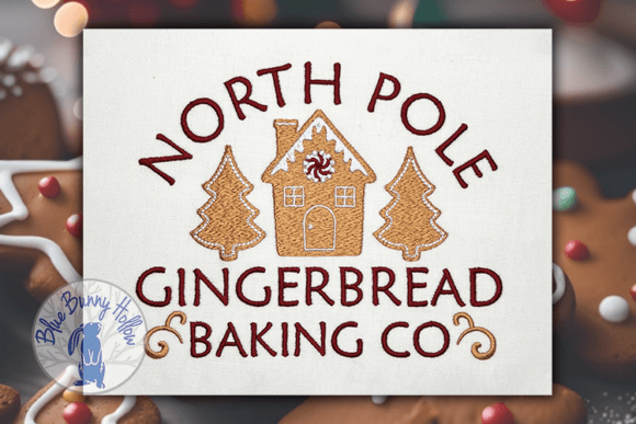 North Pole Gingerbread Baking Co. Embroidery Review