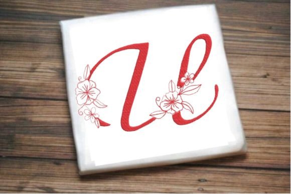 U Floral Monogram Letter Review for Seasonal Use