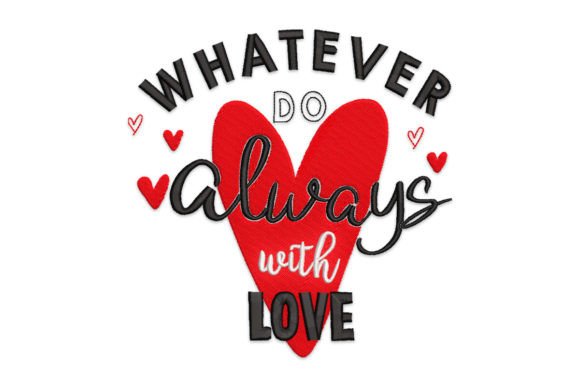Valentine's Day Quote Embroidery Review